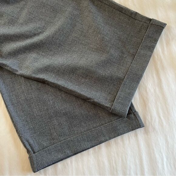 Commense Airstream Straight Leg Dress Pants Size XL Grey Cuffed High Waisted NWT - Picture 10 of 16